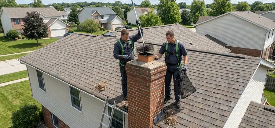 Bird Removal From Chimney in Wilsonville