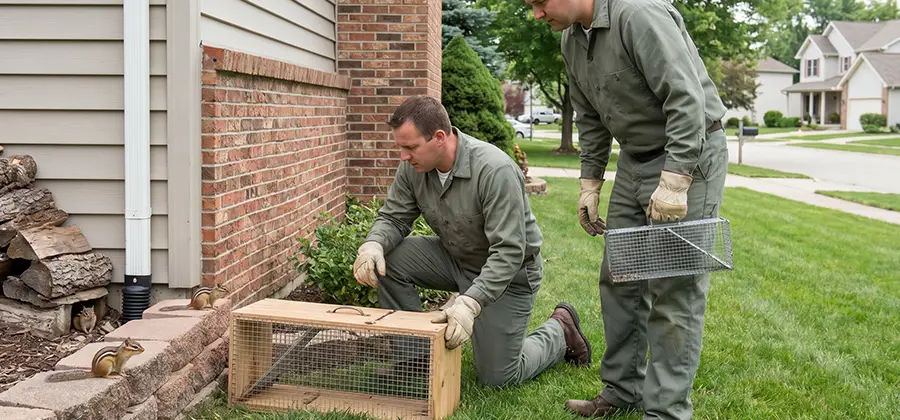 Remove Chipmunks From Yard in Wilsonville