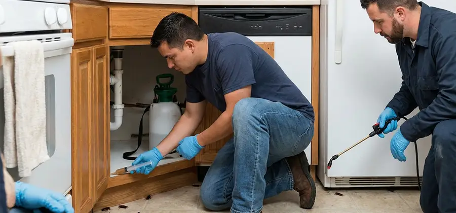German Cockroach Poison Program in Wilsonville