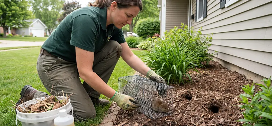 Organic Vole Control in Wilsonville